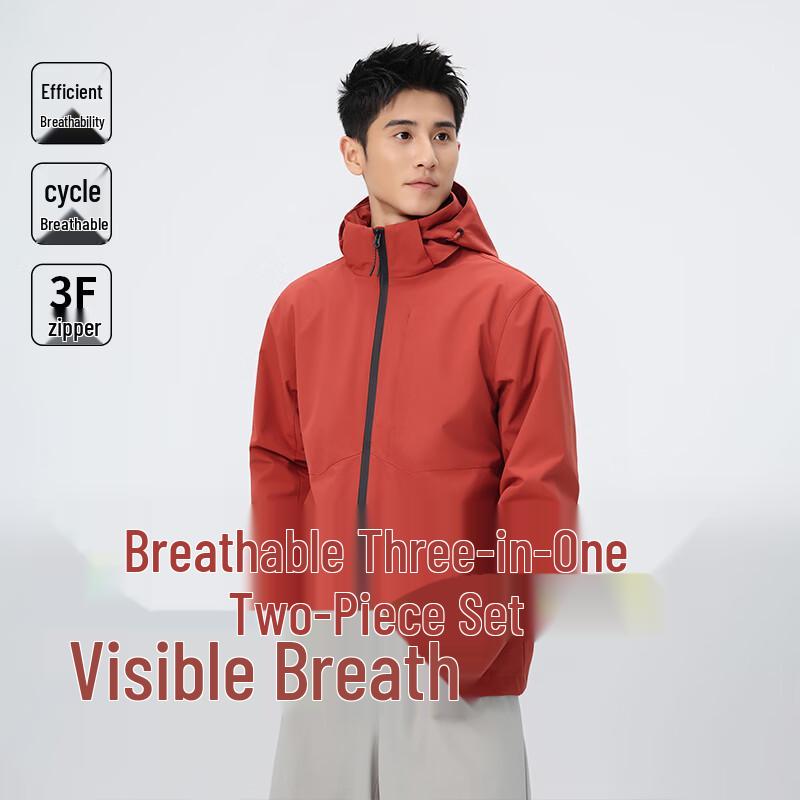 VUUG Unisex 3-in-1 Outdoor Winterjacke