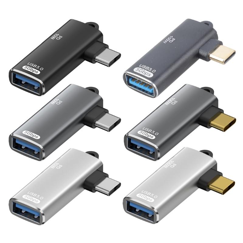 High Speed USB C To A Female Adapter Converter Fast Charging, 5Gbps Data Transfer With OTG And 100W/10W Power Delivery
