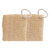 Natural Loofah Bathroom Cleaning Brush Oil-Resistant Stain-Removing Non-Stick Manual Portable