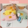 Korean Style Small Cute Pencil Case For Girls Sheep Wool Material Large Capacity Stationery Organizer For Students