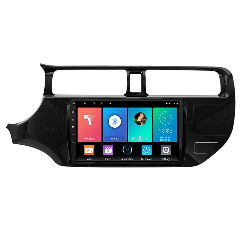 9palcové bezdrátové Android autorádio Carplay pro KIA K3 RIO 2011-2014 Multimediální přehrávač videa GPS navigace WIFI 2+32GB