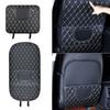 Easy Clean Car Seat Back Cover Waterproof Leather Kick Guard Easy Installation Full Protection Mat Cover