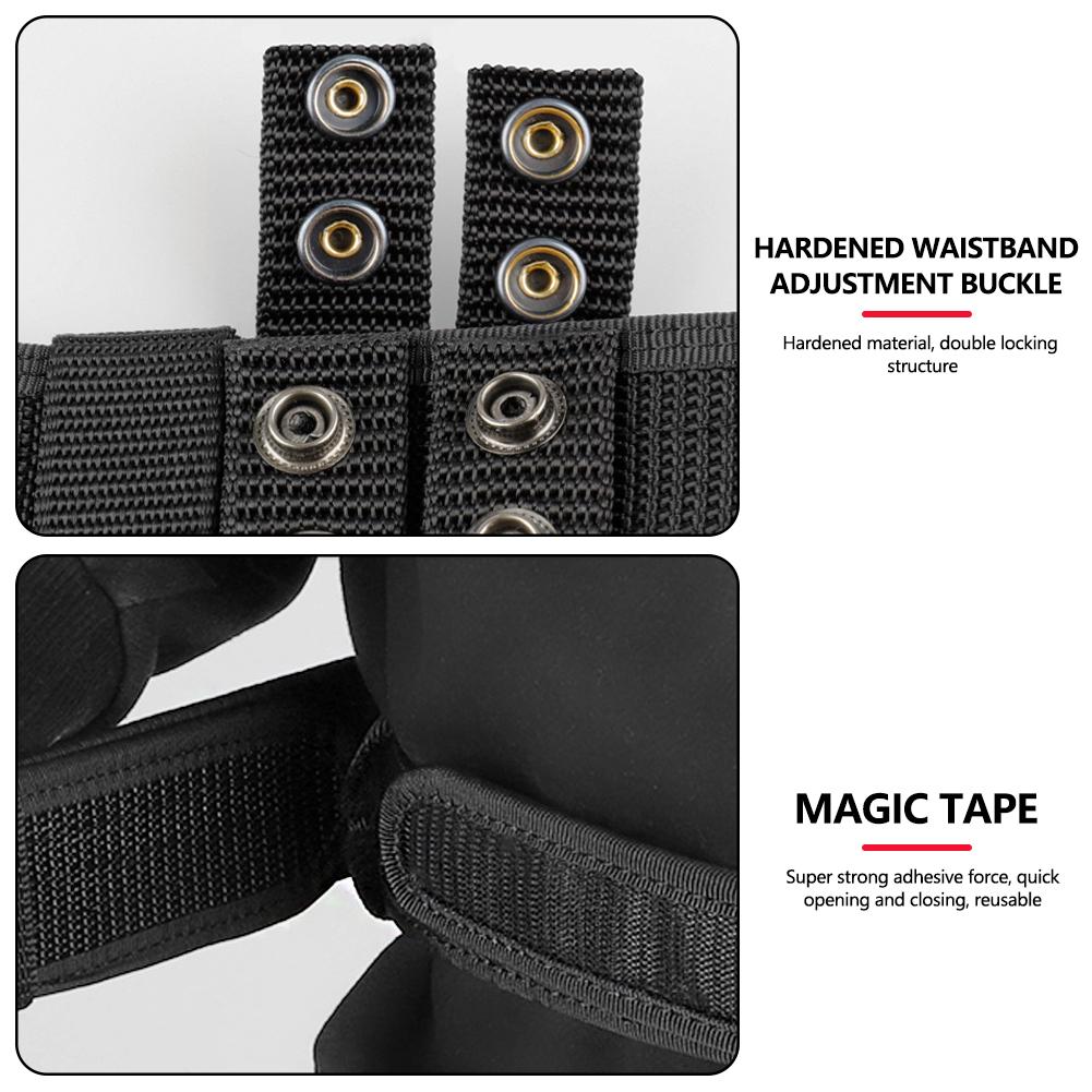 1Pc Tactical Waist Belt Magic Training Belt Thickened and Hardened Outer Waistband Belt for Men and Women Outdoor Sports