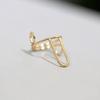 Fingertips Statement Jewelry Metal Nail Art Rings Copper Material for Women Girl