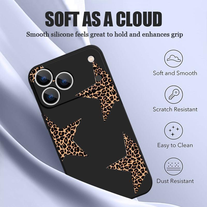 Magnetic For Magsafe Case For iPhone 17 Pro Max Colorful Stars Print Soft Silicone Phone Back Cover For iPhone 16 15 14 13 Pro Max 16e 17e