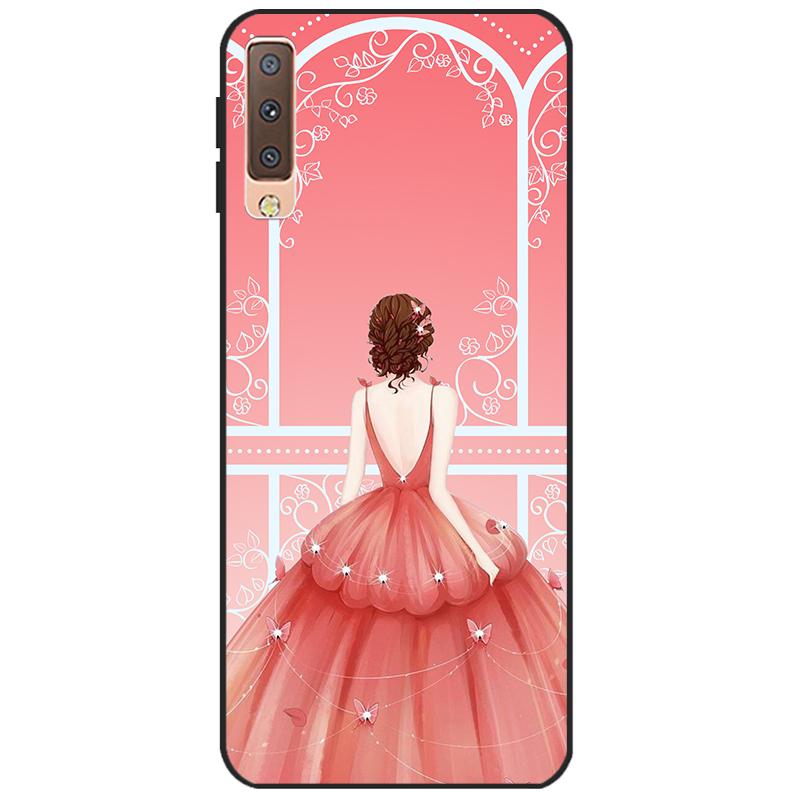 For Phone Case Samsung Galaxy A7 2018 Case Bumper Soft TPU Silicone Coque Back Cover For Samsung A7 2018 A750 A750F Case Fundas
