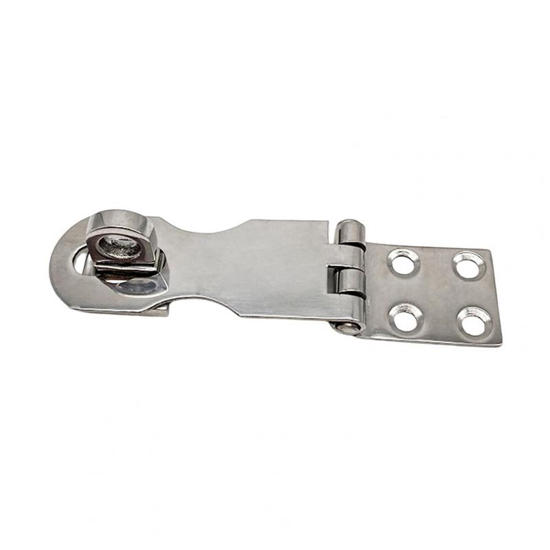 Great Door Safety Hasp Simple Installation Practical Boat Safety Hasp Boat Safety Padlock Hasp Accessory