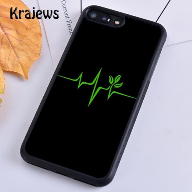 Krajews Vegan Vegetables Veggies Soft Phone Case Cover For IPhone 18 17 Air 16 15 14 plus 11 12 13 pro max coque Fundas