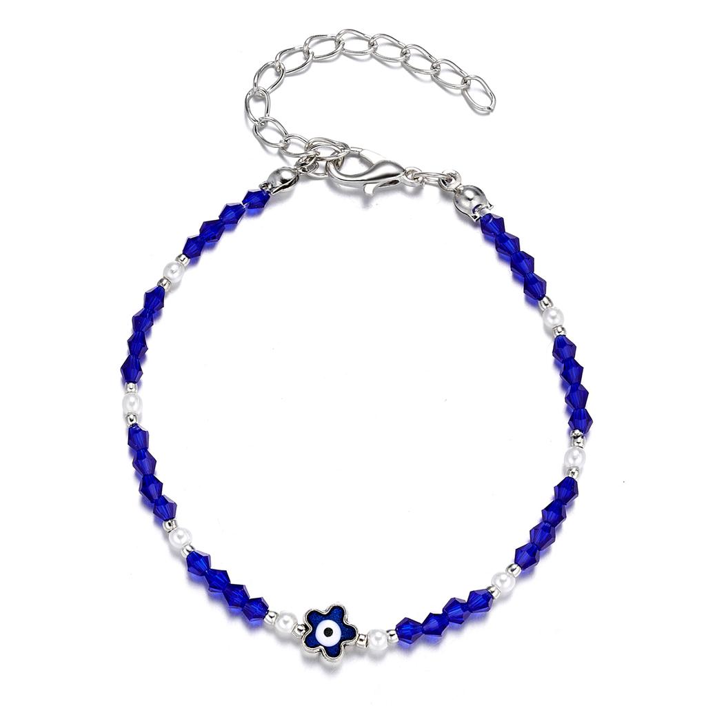 New Fashion Turkish Lucky Evil Eye Bracelets For Women Men Handmade Blue Eyes Beads Bangles Good Luck Wealth Jewelry Gifts