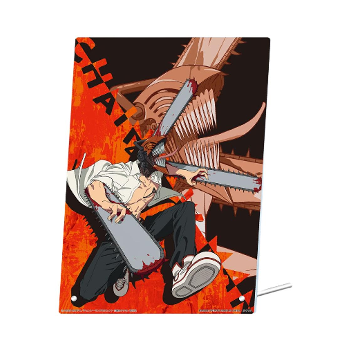 Bandai Ichiban Kuji Movie Chainsaw Man Reze Arc D Prize Chainsaw Man Acrylic Board ONE SIZE