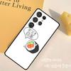 Sushi Food Phone Case For Samsung Galaxy S25 S24 Ultra S9 S10 S20 S22 S21 Plus S23 FE Back Cover Shell