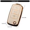 Protective Shell Soft Full Protection Key Fob Case Protector Cover Waterproof Key Cover TPU Key Case Universal