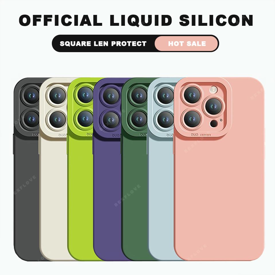 Lanyard Phone Case For iPhone 16E 16 14 15 Plus 12 13 Mini 11 16 Pro X XR XS Max SE Liquid Silicone Strap Protector Soft Cover
