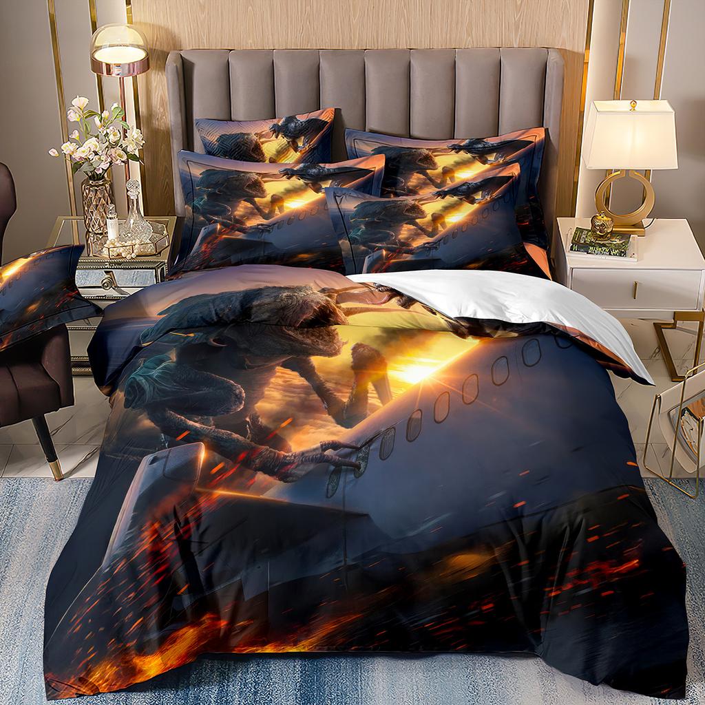 Venom Mønster Dynetrekk Venoms Sengetøy Sett Med Putetrekk Mikrofiber 3D Digitaltrykt Twin Full Queen King Sengetøy Sett