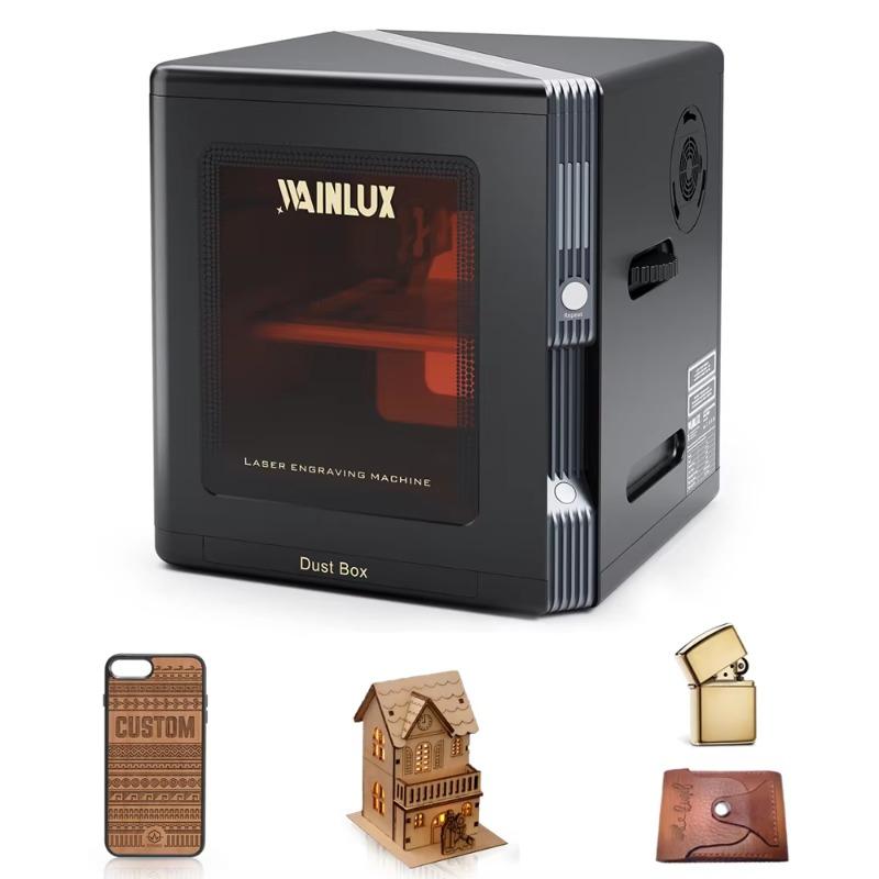 All-in-One Fully Automatic Laser Engraving Cutting Machine - Portable Desktop Household Marking Tool