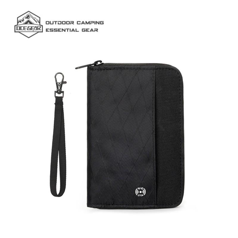 RFID-защищенный от кражи держатель для паспорта и карт, водонепроницаемый органайзер для дорожных документов большой вместимости Standard