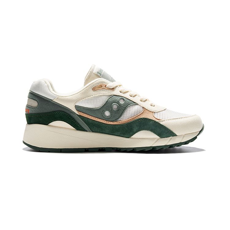 SAUCONY Shadow 6000 Retro Comfortable Fabric Leather Non-Slip Wear-Resistant Increased Height Low-Top Running Shoes Unisex Running Shoes S79033-5