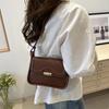 Trendy Retro Shoulder Bag For Women Stylish Small Square Crossbody Handbag
