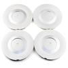 Rhinotuning Wheel Center Hub Cap DIY Hub Caps 149mm/144.5mm Caps, Silver, 4-Piece Replacement,