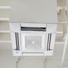 Square Air Diffuser ABS Ceiling Vent Hood Snap-in Panel Air Conditioner Ventilation Outlet White Ventilation Hood Ceiling Outlet