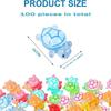 100Pcs Luminous Mini Resin Turtles,10 Colors Glow In Dark Cute Sea Turtle Figurines for DIY, Garden & Aquarium Decor – Bulk Miniature Animal Figures
