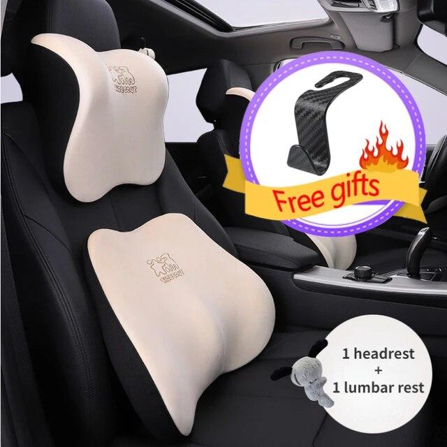 Auto Sitz Kopfstütze Nacken Kissen Auto Rest Schutz Lenden Kissen Kopf Unterstützung Protector Entlasten Müdigkeit Sitz Unterstützt
