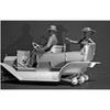 ICM 1/24 Scale American Driver & Woman 1910 Plastic Model 24013