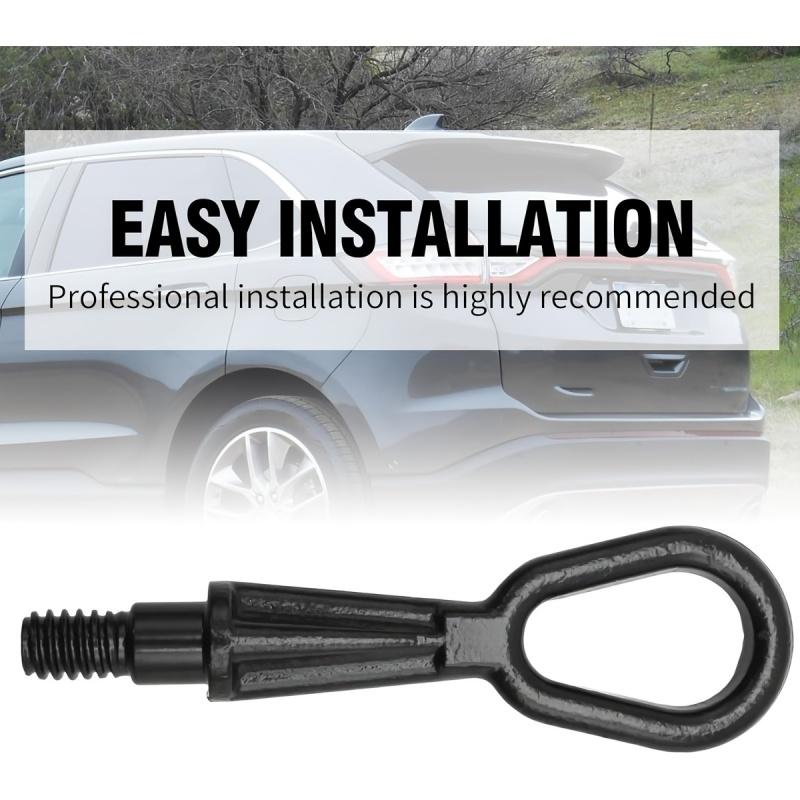 1pc Car Towing Eye Hinge Hook For BMW 1 3 5 7 X5 X3 Series E60 E61 E65 E70 E87 E90 E91 OEM72158266616 Car Accessories