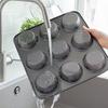 4/9/12 Hole Hamburger Bread Mold Non-Stick Baking Pan Hamburger Bun Pan  Fast Food Restaurants