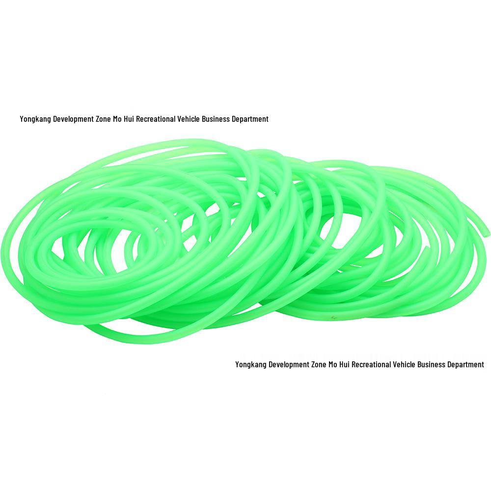20m Green Gasoline Hose: 5mm ID/8mm OD for Off-road Motorcycles, ATVs, Beach Buggies & GY6 Scooters