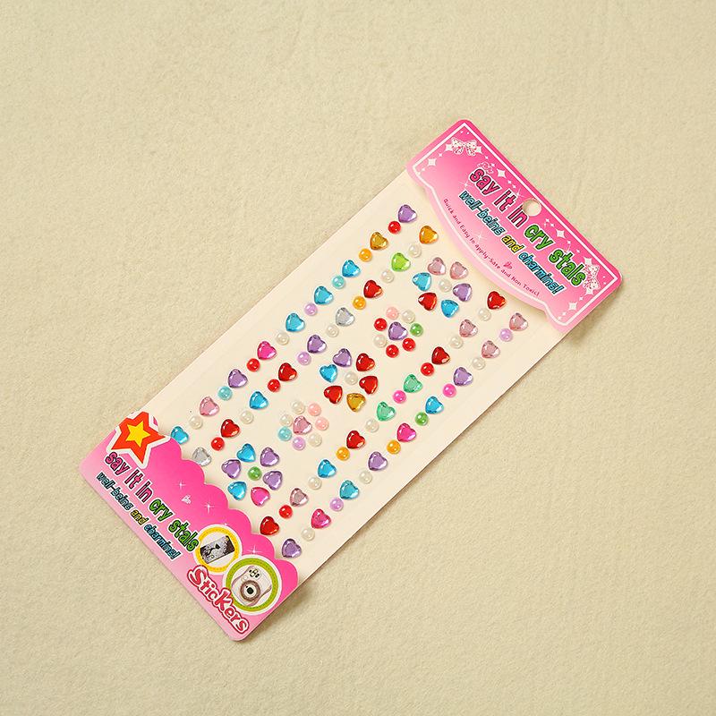 52 Unique Styles: DIY Acrylic Rhinestone Stickers – Creative Decorative Stationery