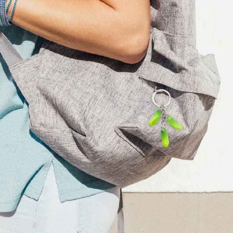 Elegant Charm Lovely Cucumber Bag Ornament Decoration for Teens and Fashion Enthusiasts Stylish Outfits Daily Use