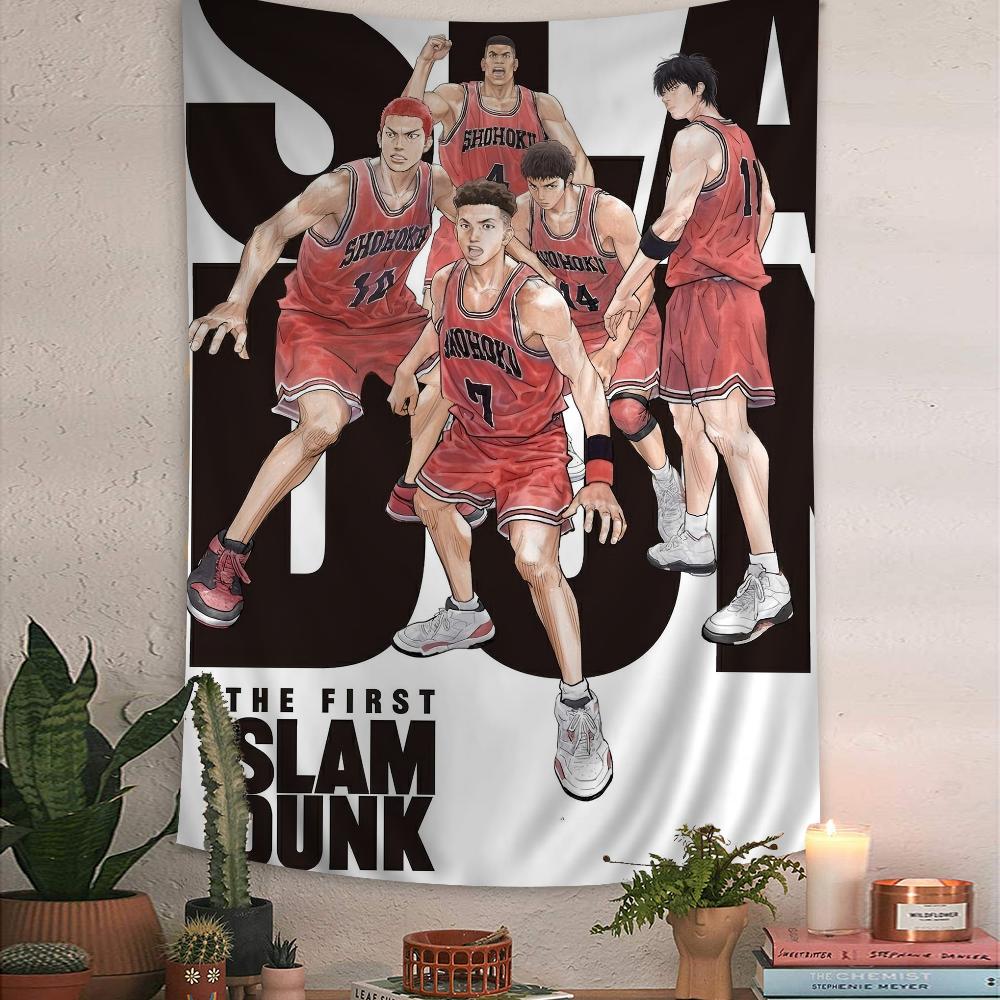 Slam Dunk ANIME Anime Tapestry Hanging Tarot Hippie Wall Rugs Dorm Home Decor