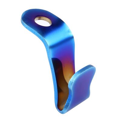 Edelstahl Motorrad Haken Aufhänger Universal 6mm Bunt Titan