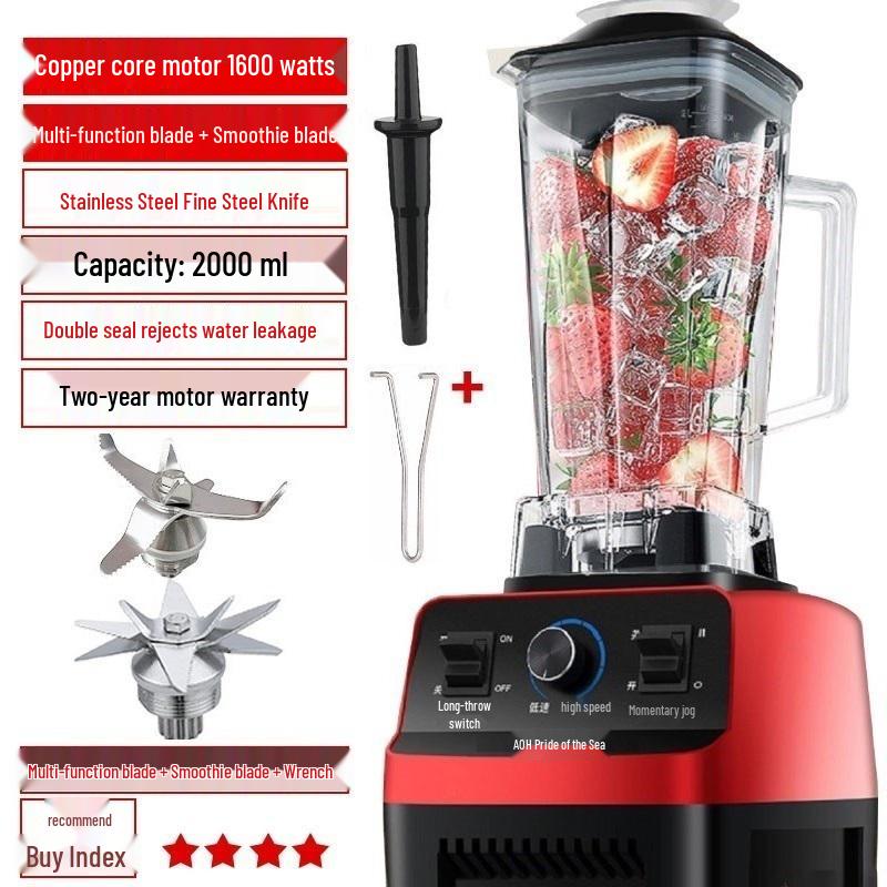 Kommerzieller Eiscrusher & Scherbeneismaschine für Smoothies und Frappés