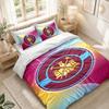 Set Biancheria da Letto 1 Copripiumino 2 Federe Stampa Calcio West Ham United Decorazione Camera da Letto Casa