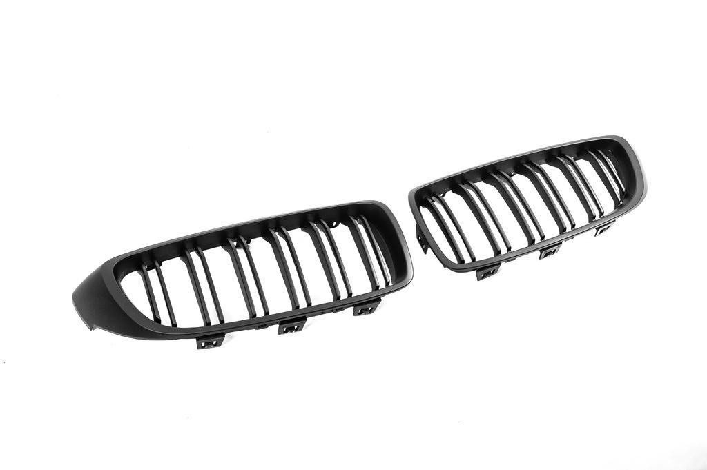 M-Look Nostrils (for M3 F80, Black Matt) for BMW 3 Series F-30/31/34 2012-2019