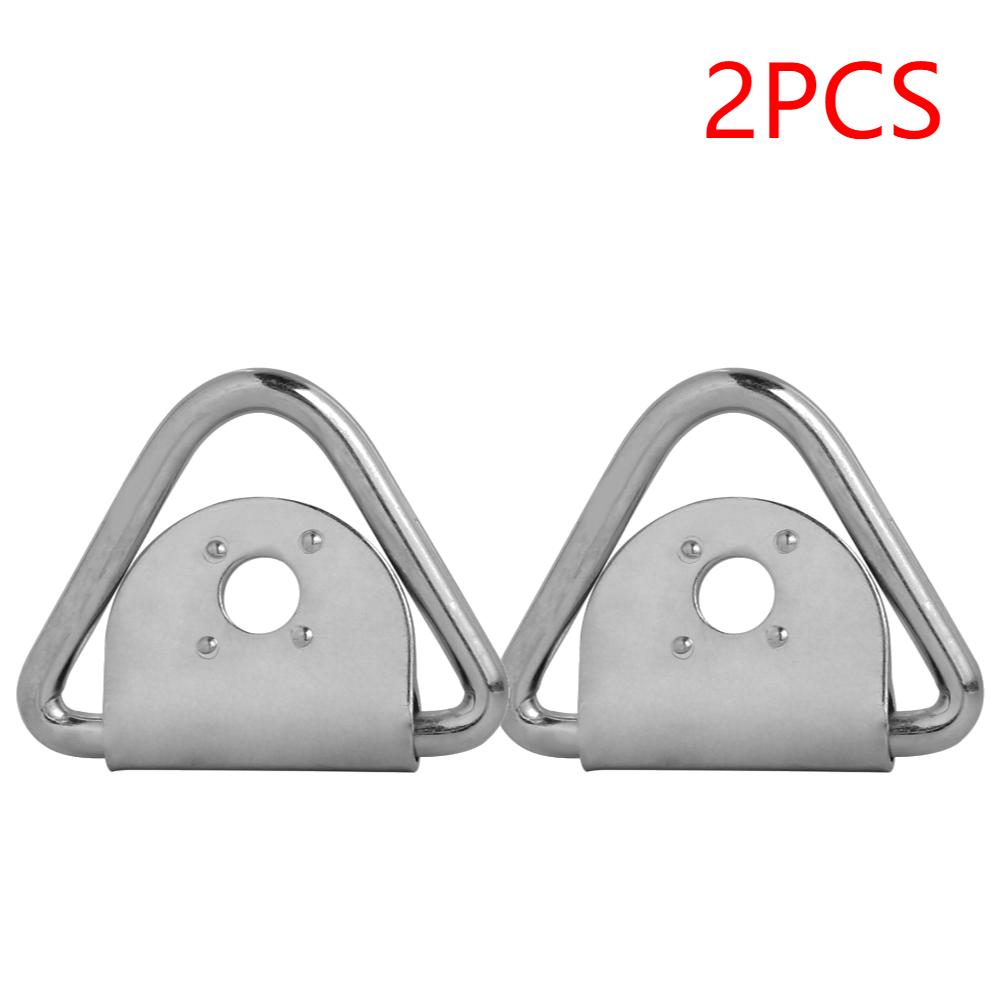 1-3 Pcs 1433lbs Tie Down D-Ring Surface Mount Lashing Anchor for Truck Trailer Van Boat Size 78*65*11 Mm