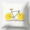 Yellow series Pillowcase 45cmX45cm Square Sofa Pillow Cover Creative Sun Flower Cushion