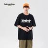 MMOPTOP Men's Graphic Print Loose Fit Short Sleeve Cotton T-Shirt