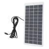 Solar Panel Portable High Efficiency Weather Resistant Solar Charger Cell with DC Interface for