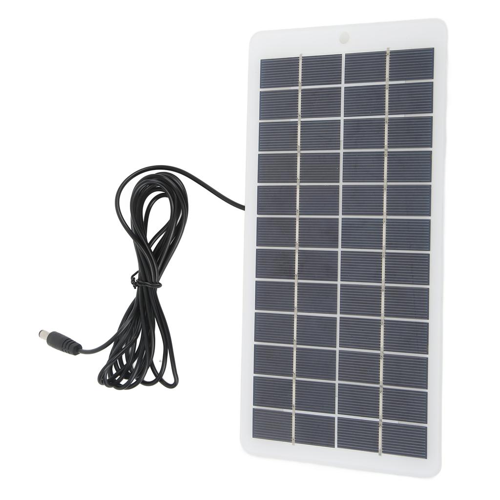 Solar Panel Portable High Efficiency Weather Resistant Solar Charger Cell with DC Interface for