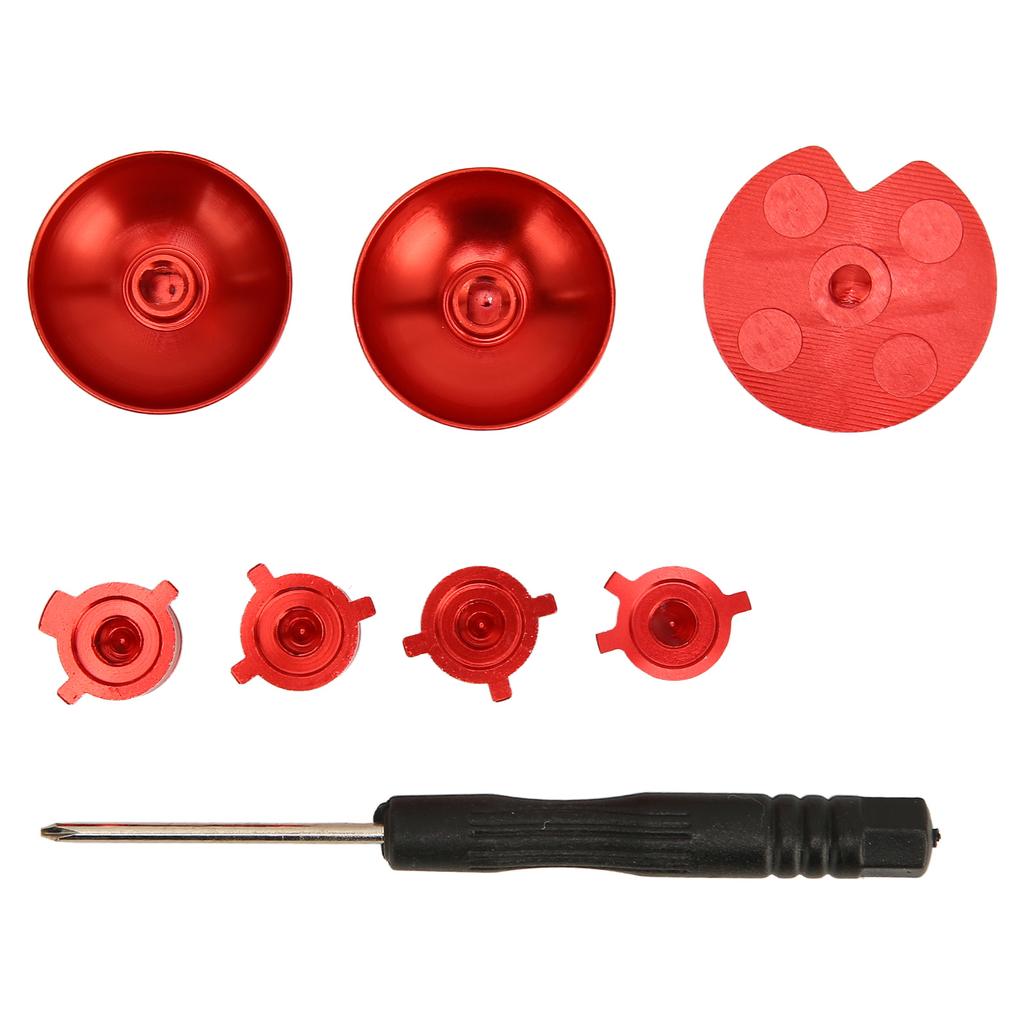 Game Controller Metal Buttons D Pad ABXY Cross Aluminum Alloy Repair Buttons Replacement for Switch