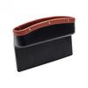 New Universal Car Organizer Seat Crevice Storage Box PU Leather Car Organizer Cup Holder Auto Side Pocket for Stowing Tidying