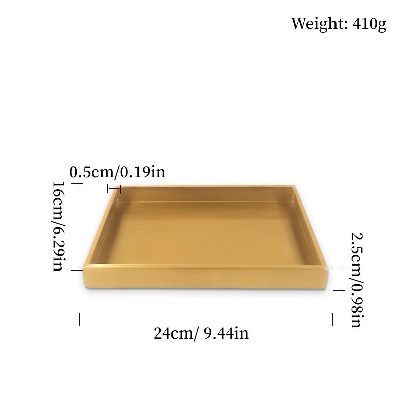 Multiple Sizes Polishing Brushed Texture Square