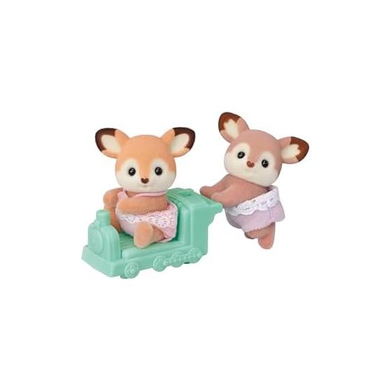Кукла Sylvanian Families [Deer Twins] C-71 ST Mark Сертификация 3 года и старше Игрушечный кукольный домик Sylvanian Families EPOCH