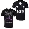 Mayhem De Mysteriis Dom Sathanas Pattern Printed T-shirt - Extreme Metal Enthusiast and Collector's Men and Women T-shirt
