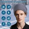 Winter Knitted Beanie Hat Windproof Thermal Soft Baggy Pullover Hat Men Women Fashion Running Skiing Cycling  Casual Beanies