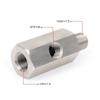 1/8 NPT Stainless Steel Hydraulic Pressure Sensor Adapter For Mechanical Engines For Diesel, Automotive Fuel, Oil, And Water