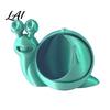 Portable Trinket Bowl 3D Printed Colorful Snail Storage for Small Items Creative Desktop Organizer Modern Home Solution with Hollow Spiral